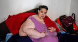 Pilar de la Rosa Iglesias, la mujer española que pesa más de 200 kilos. Foto: RedUno.