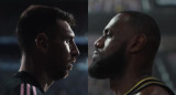 Lionel Messi y LeBron James presentaron la última innovación de Apple. Fotos: captura de video