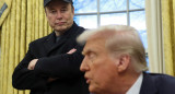 Elon Musk en la oficina de Donald Trump. Foto: Reuters/Kevin Lamarque