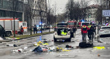 Un automóvil atropelló a una multitud en Múnich , Alemania. Foto: Reuters / Wolfgang Rattay.