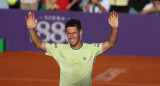 Diego Schwartzman en el Argentina Open. Foto: EFE.