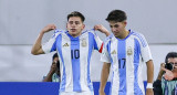 Claudio EcheverrI en el Sudamericano Sub 20. Foto: NA.