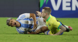 Lesión de Alexander Woiski en el Sudamericano Sub 20. Foto: EFE.