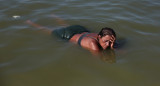 Ola de calor en Río de Janeiro. Foto: Reuters/Pilar Olivares