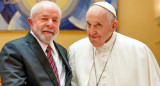 Lula da Silva y el Papa Francisco. Foto: Presidencia de Brasil.