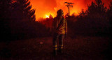 Incendios forestales en la Patagonia. Foto: EFE (Greenpeace)