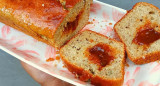 Budín con dulce de leche. Foto: YouTube