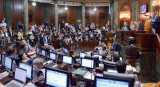 Legislatura bonaerense. Foto: NA