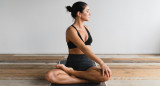 Ejercicio en casa, pilates, yoga. Foto Unsplash