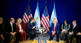 Javier Milei se reunió con Donald Trump. Foto: Presidencia