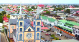 Paramaribo, capital de Surinam. Foto X @viajepatrimonio