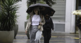 Lluvias y tormentas sobre la Ciudad de Buenos Aires. Foto: NA/DANIEL VIDES.