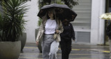 Lluvias y tormentas sobre la Ciudad de Buenos Aires. Foto: NA/DANIEL VIDES.