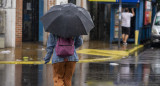 Lluvias y tormentas en la Ciudad de Buenos Aires. Foto: NA/Daniel Vides.