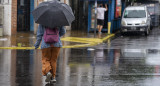 Lluvias y tormentas en la Ciudad de Buenos Aires. Foto: NA/Daniel Vides.