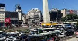 Caos de tránsito en la Ciudad de Buenos Aires. Foto: NA.