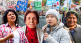 Berta Cáceres, Yolanda Díaz, Greta Thunberg y mujeres trabajadoras de la tierra. Por: Tobías Paura