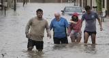 Temporal en Bahía Blanca. Foto: EFE/ Pablo Presti.