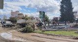 Temporal en Bahía Blanca. Foto: Canal 26