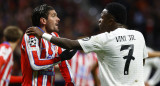 Rodrigo de Paul junto a Vinícius. Foto: Reuters/Susana Vera