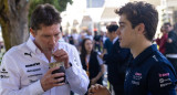 James Vowles junto a Franco Colapinto. Foto: X @Colapinto_news