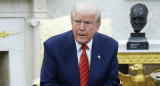 Donald Trump en el Salón Oval. Foto: EFE.