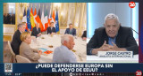 Jorge Castro sobre el arsenal militar de EEUU, Rusia y la Unión Europea. Foto: Captura de video.