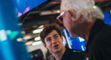Franco Colapinto y Flavio Briatore. Foto: x AlpineF1Team.