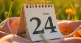 Calendario, lunes 24 de marzo. Foto: Freepik