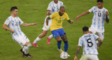 Neymar no jugará ante Argentina. Foto: NA