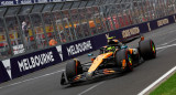 Lando Norris en el Gran Premio de Australia. Foto: REUTERS.