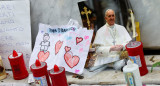 El papa Francisco está internado en el hospital Gemelli de Roma. Foto: Reuters/Ciro De Luca