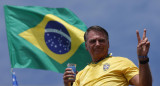 Jair Bolsonaro, ex presidente de Brasil. Foto: EFE/Andre Coelho.