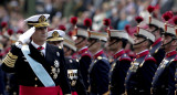 Las tropas españolas. Foto: Reuters/Juan Carlos Rojas