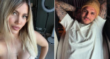 Wanda Nara y Mauro Icardi. Foto: Instagram.