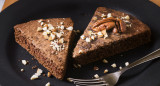 Torta kladdkaka, postre de Suecia. Foto Freepik