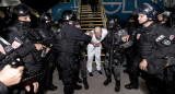 El Salvador recibió a 238 miembros del Tren de Aragua expulsados por Estados Unidos. Foto: Reuters.