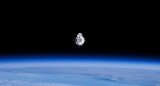 Los astronautas varados en la Estación Espacial abandonan la nave y vuelven a la Tierra. EFE/ SpaceX