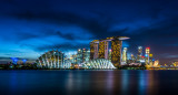 Singapur, un paraíso que recibe extranjeros de todo el mundo. Foto: Unsplash.