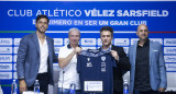 Presentación de Guillermo Barros Schelotto como técnico de Vélez. Foto: @Vélez.