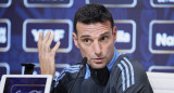 Lionel Scaloni, técnico de la Selección Argentina. Foto: NA.