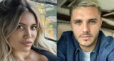 Wanda Nara y Mauro Icardi. Foto: NA