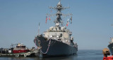 El buque de guerra avanzado de Estados Unidos, USS Gravely, Foto: Instagram @usnavy