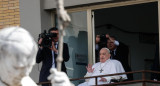 Saludo del papa Francisco. Foto: EFE/GIUSEPPE LAMI