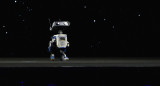 Blue, el robot autómata diseñado por Nvidia. Foto: Reuters (Brittany Hosea-Small)