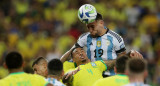 La Selección argentina recibe a Brasil. Foto: NA.