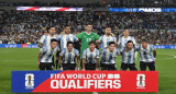 Formación de la Selección Argentina vs. Brasil. Foto: NA (Juan Foglia)