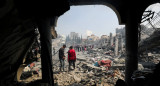 Los desastres de la guerra en la Franja de Gaza. Foto: Reuters/Mahmoud Issa.