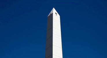 Obelisco con vista 360°, el nuevo mirador de la Ciudad. Foto NA