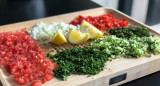 Tabla de cocina de mandera. Foto: Unsplash.